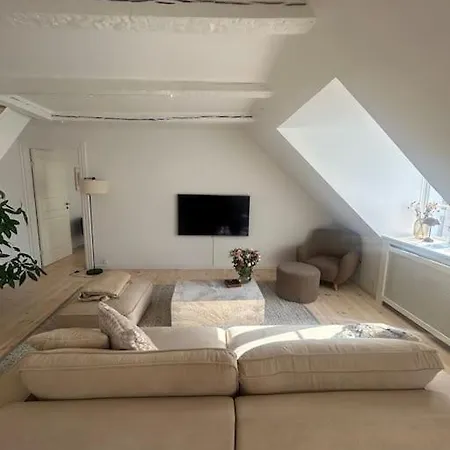 Kings Apt, Doublex W Water View & Private Terrasse * 코펜하겐