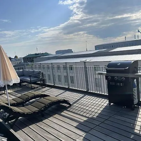 아파트 Kings Apt, Doublex W Water View & Private Terrasse