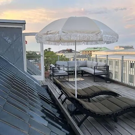 Kings Apt, Doublex W Water View & Private Terrasse *