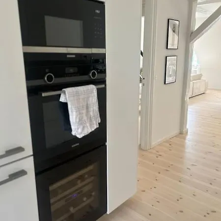 Kings Apt, Doublex W Water View & Private Terrasse Kodaň