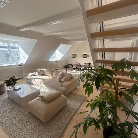 Kings Apt, Doublex W Water View & Private Terrasse Apartamento Copenhague