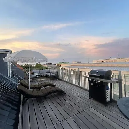 Kings Apt, Doublex W Water View & Private Terrasse